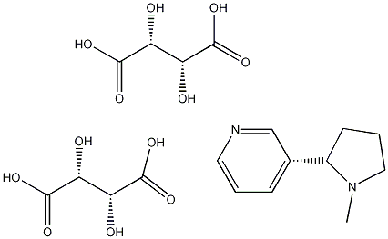 > l-( )-二酒石酸尼古丁