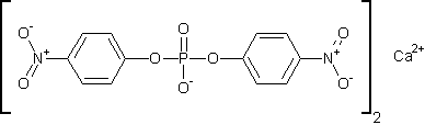 > 二(4-硝基苯基)磷酸钙