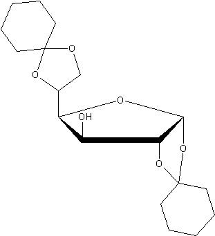 1,2:5,6-二-o-亚环己基-α-d-呋喃葡萄糖