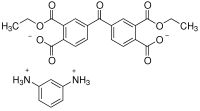 4,4"-羰基二[2-(乙氧羰基)苯甲酸],1,3-亚苯基二胺盐