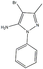 化工产品 > 4-溴-3-甲基-1-苯基-1h-吡唑-5-基胺   中文名称: 中文