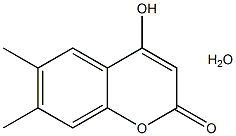 4-羟基-6,7-二甲基香豆素