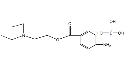 > 普鲁卡因硼酸盐