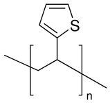 > 聚(2-乙烯噻吩)