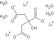 柠檬酸三锂四水合物