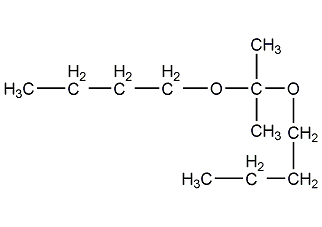 > 丙酮二丁酯乙缩醛