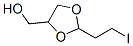 2-(2-iodoethyl)-1,3-dioxolane-4-methanol