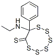 8-Ethylamino-8-phenyl-1,2,3,4,5,6-hexathiocane-7-thione