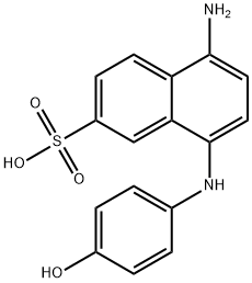 5-amino-8-(4-hydroxyphenylamino)naphthalene-2-sulfonicacid