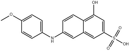 4-羟基-7-[(4-甲氧基苯基)氨基]萘-2-磺酸