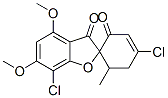 4',7-Dichloro-4,6-dimethoxy-6'-methylspiro[benzofuran-2(3H),1'-[3]cyclohexene]-2',3-dione