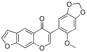 6-(6-Methoxy-1,3-benzodioxol-5-yl)-5H-furo[3,2-g][1]benzopyran-5-one