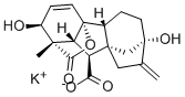 (1α,2β,4Aα,4Bβ,10β)-2,4A,7-三羟基-1-甲基-8-亚甲基赤霉素-3-烯-1,10-二甲酸-1,4A-内酯单钾盐