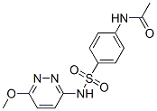 4'-(6-methoxypyridazin-3-ylsulphamoyl)acetanilide