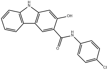 N-(4-chlorophenyl)-2-hydroxy-9H-carbazole-3-carboxamide