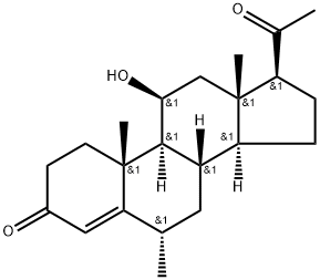 6A-甲基-11B-羟孕酮