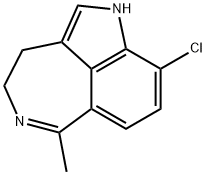 9-Chloro-3,4-dihydro-6-methyl-1H-azepino[5,4,3-cd]indole