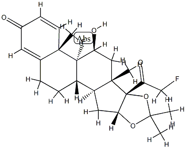 9,21-Difluoro-11β-hydroxy-16α,17-[(1-methylethylidene)bisoxy]pregna-1,4-diene-3,20-dione