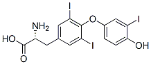 O-(4-Hydroxy-3-iodophenyl)-3,5-diiodo-D-tyrosine