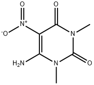 6-amino-1,3-dimethyl-5-nitro-pyrimidine-2,4-quinone