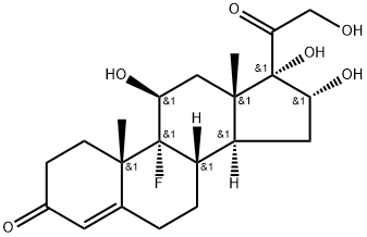 9-fluoro-11beta,16alpha,17,21-tetrahydroxypregn-4-ene-3,20-dione