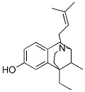 6-Ethyl-1,2,3,4,5,6-hexahydro-11-methyl-3-(3-methyl-2-butenyl)-2,6-methano-3-benzazocin-8-ol