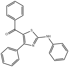 PHENYL-(4-PHENYL-2-PHENYLAMINO-THIAZOL-5-YL)-METHANONE