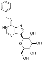 6-苄氨基-9-(Α-D-吡喃葡萄糖基)嘌呤