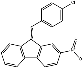 9-[(4-chlorophenyl)methylidene]-2-nitro-fluorene