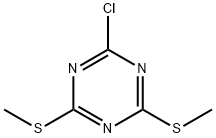 6-chloro-2,4-bis(methylthio)-1,3,5-triazine