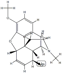 8β-Chloro-6,7-didehydro-4,5α-epoxy-3-methoxy-17-methylmorphinan