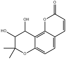 9,10-Dihydro-9,10-dihydroxy-8,8-dimethyl-2H,8H-benzo[1,2-b:3,4-b']dipyran-2-one