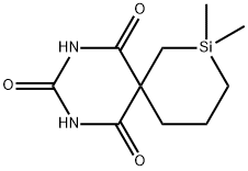 8,8-Dimethyl-2,4-diaza-8-silaspiro[5.5]undecane-1,3,5-trione