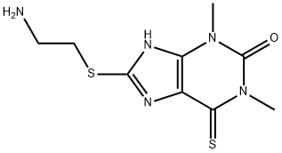 8-[(2-Aminoethyl)thio]-6,7-dihydro-1,3-dimethyl-6-thioxo-1H-purin-2(3H)-one