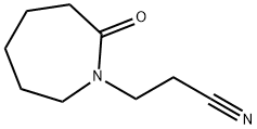 Hexahydro-2-oxo-1H-azepine-1-propanenitrile