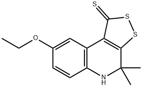 8-乙氧基-4,4-二甲基-4,5-二氢-2,3-二硫-5-氮杂-环戊烷并[A]萘-1-硫酮