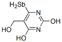 antimonyl-2,4-dihydroxy-5-hydroxymethylpyrimidine