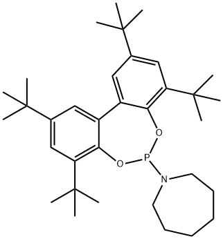 hexahydro-1-(2,4,8,10-tetrakis-tert-butyldibenzo[d,f][1,3,2]dioxaphosphepin-6-yl)-1H-azepine