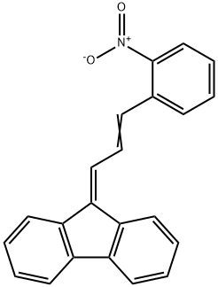 9H-Fluorene,9-[3-(2-nitrophenyl)-2-propen-1-ylidene]-