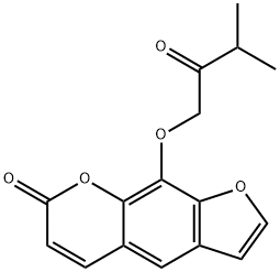 9-(3-Methyl-2-oxobutoxy)-7H-furo[3,2-g][1]benzopyran-7-one