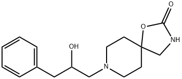 8-(2-Hydroxy-3-phenylpropyl)-1-oxa-3,8-diazaspiro[4.5]decan-2-one