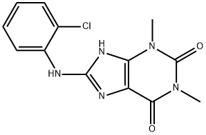 8-[(2-Chlorophenyl)amino]-3,7-dihydro-1,3-dimethyl-1H-purine-2,6-dione