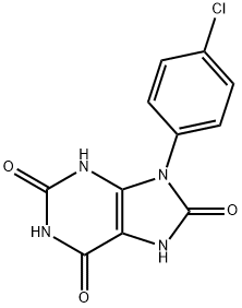 9-(4-chlorophenyl)-3,7-dihydropurine-2,6,8-trione