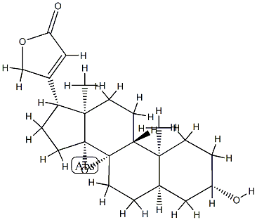 8β,14β-Epoxy-3β-hydroxy-5β-card-20(22)-enolide