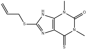 8-(Allylthio)-6,7-dihydro-1,3-dimethyl-6-thioxo-1H-purin-2(3H)-one