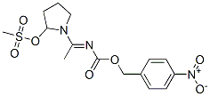 MESYLOXY-1-(N-(((4-NITROBENZYL)OXY)CARBONYL)ACETOIMIDOYL)PYRROLIDINE