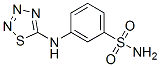 m-(1,2,3,4-thiatriazol-5-ylamino)benzenesulphonamide