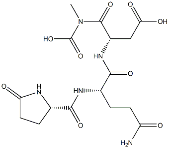 gamma-(pyroglutamyl-glutamyl-asparaginyl-glycine)amide