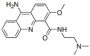 9-Amino-N-(2-(dimethylamino)ethyl)-3-methoxy-4-acridinecarboxamide