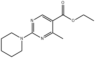 4-甲基-2-哌啶-1-基-嘧啶-5-甲酸乙酯